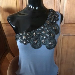 Body Central off the shoulder jeweled top